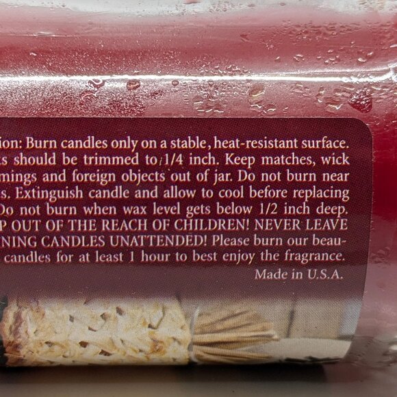 NEW! Home & Garden Party Spiced Apple Candle, 10oz - Picture 6 of 8